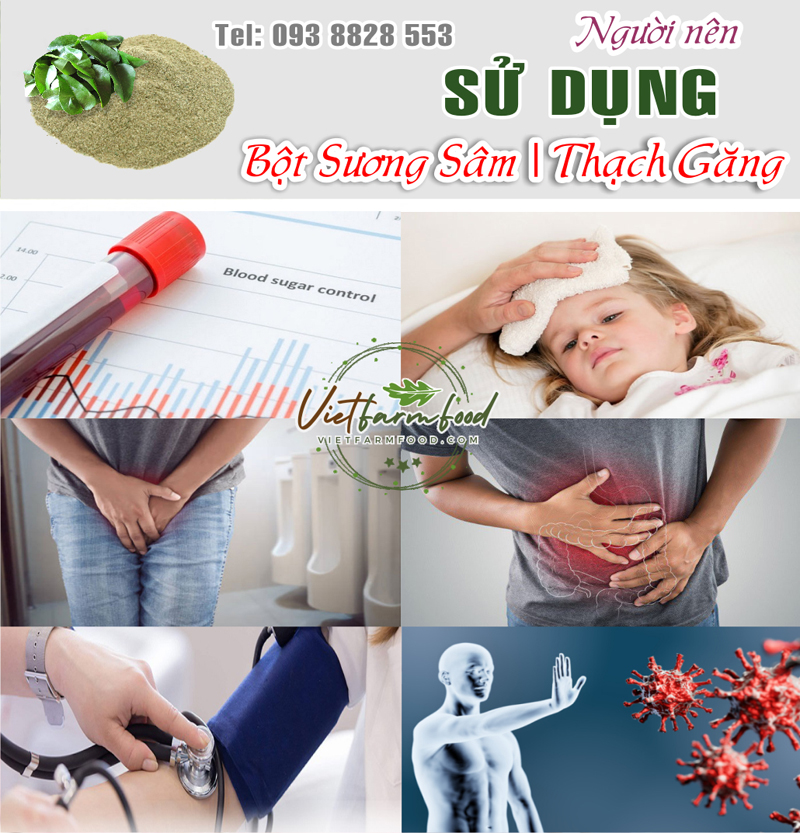 bot-suong-sam-thach-gang-say-lanh